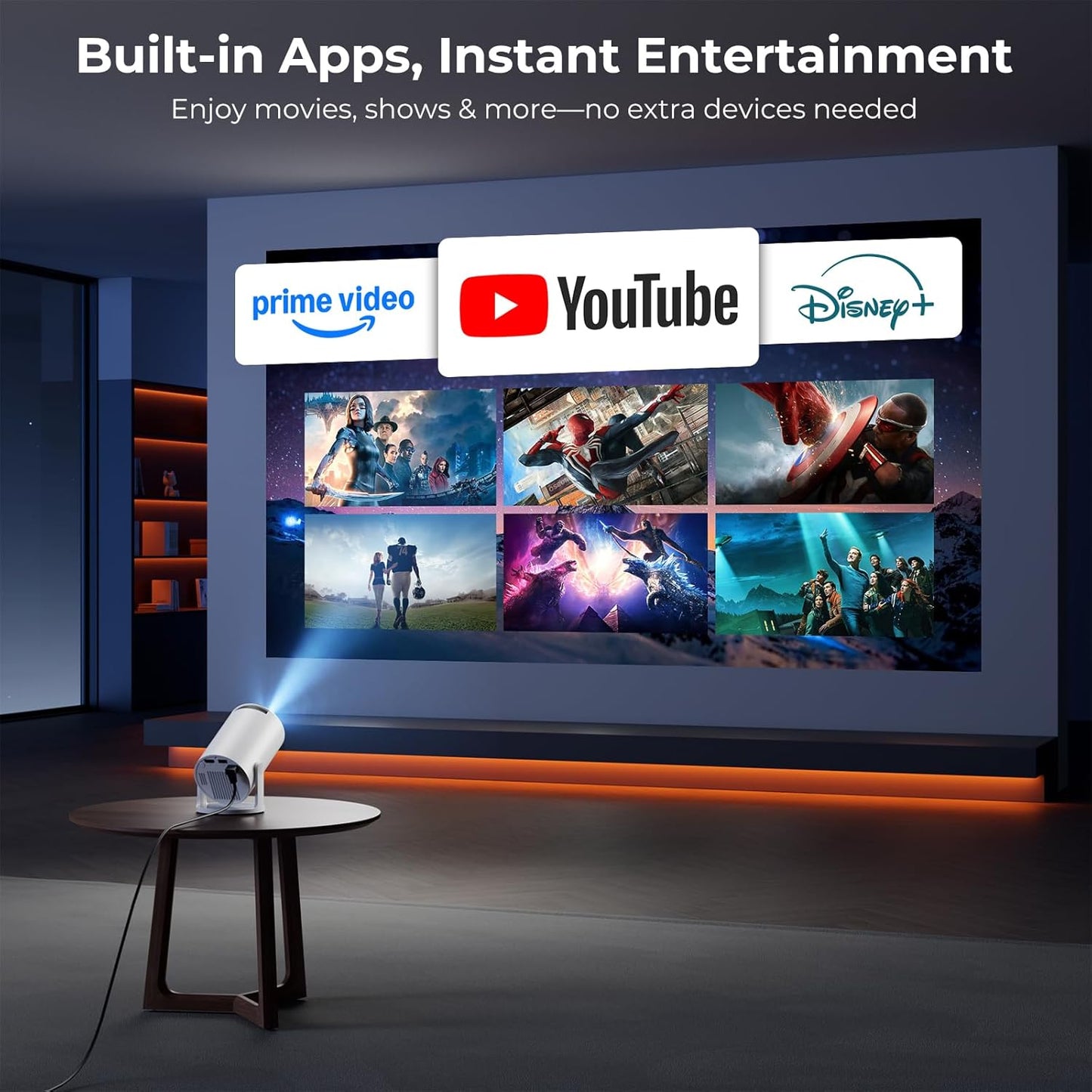 CLOKOWE Portable Mini Projector™