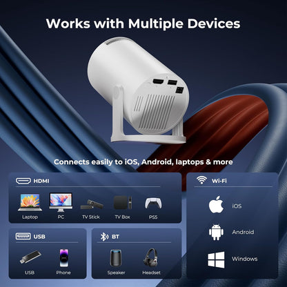 CLOKOWE Portable Mini Projector™